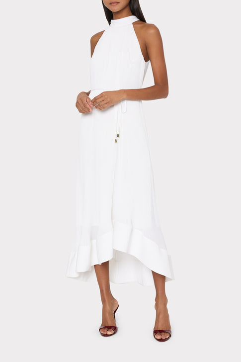 Nalani Pleated Midi Dress