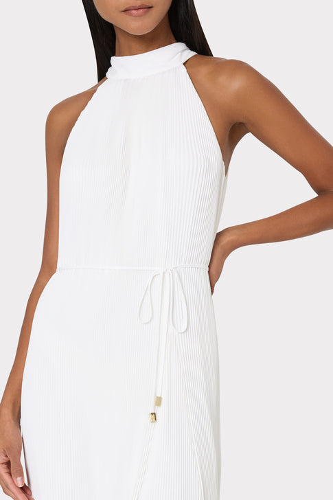 Nalani Pleated Midi Dress