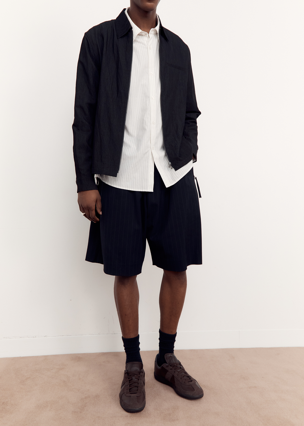 Erasure Zip Up Shirt